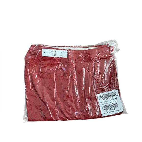 NWT J CREW Kaya pant in Italian stretch merino wool blend in Persian Red - Picture 7 of 8